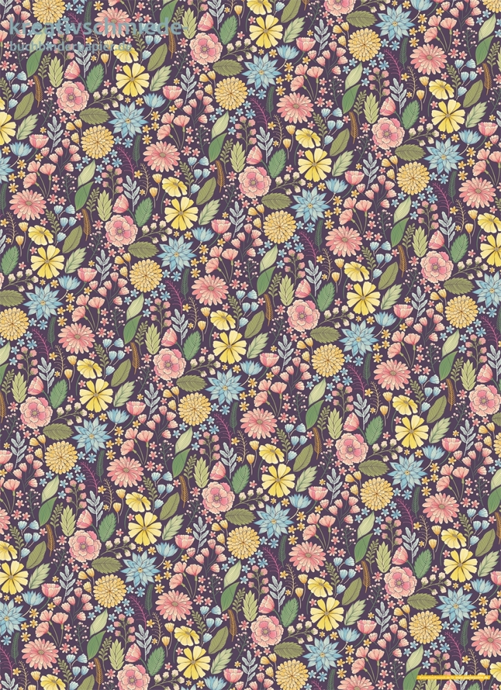 Geschenkpapier Bunte Blumenwiese