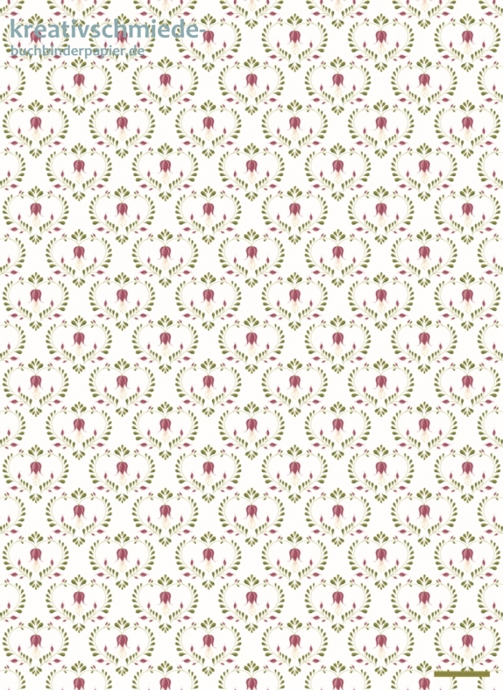 Geschenkpapier Blumenherz