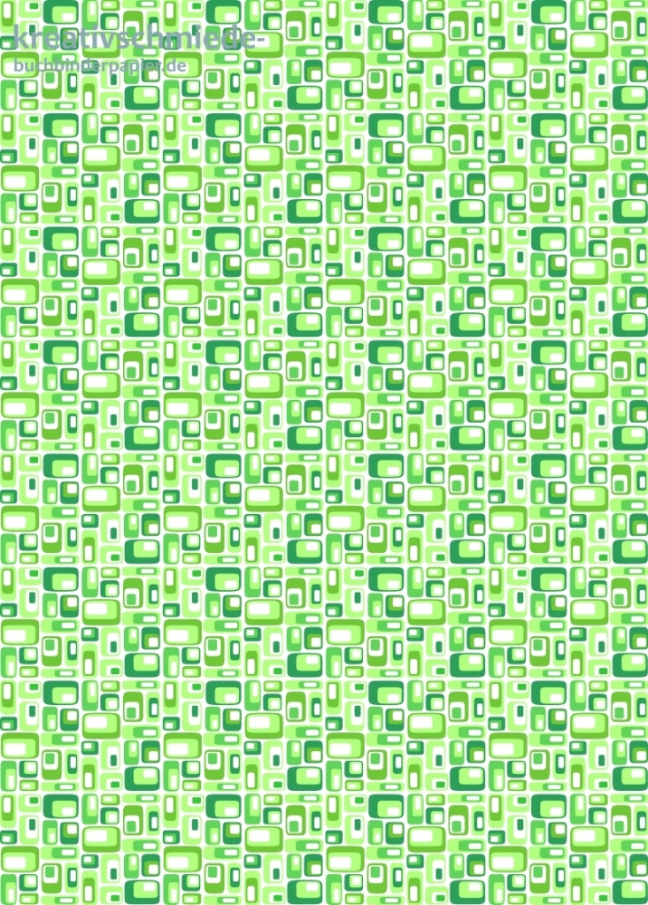 Geschenkpapier Mosaik, Krutergarten