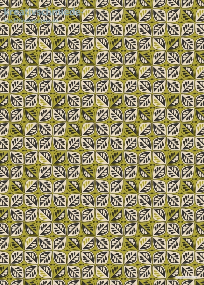 Geschenkpapier Vintage-Bltter