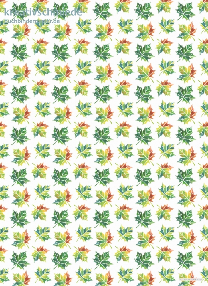 Geschenkpapier Herbstbltter