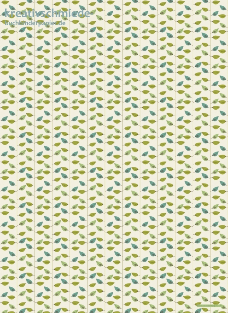 Geschenkpapier Blatt am Schnrchen