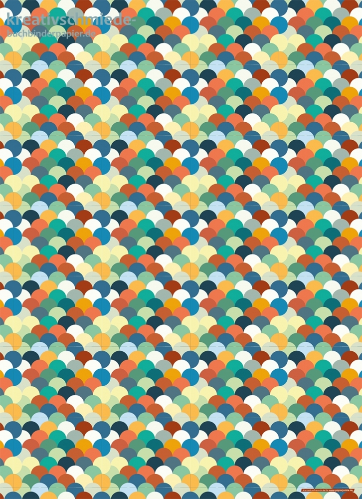 Geschenkpapier Retro-Spots