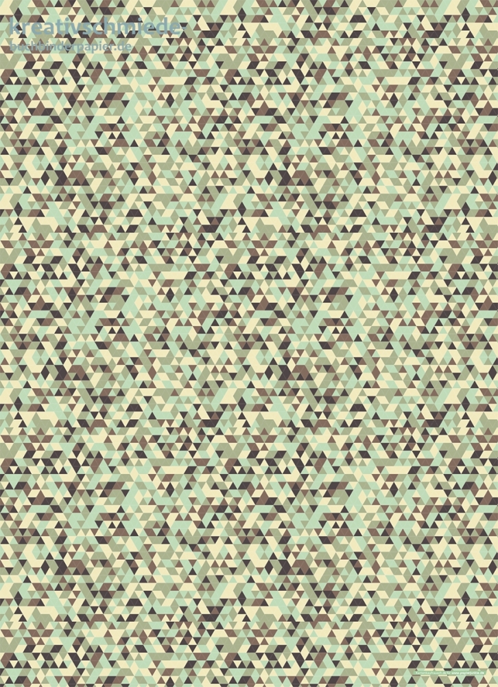 Geschenkpapier Pixel-Mosaik, grn