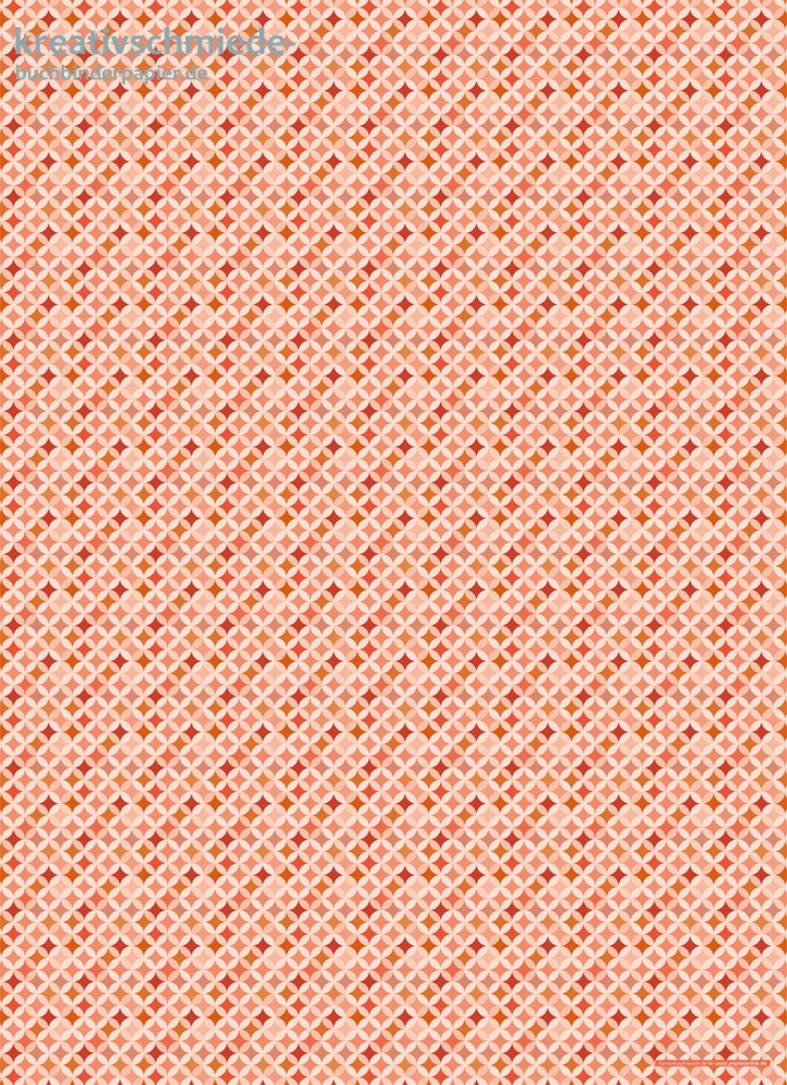 Geschenkpapier Mosaik-Raute, rot