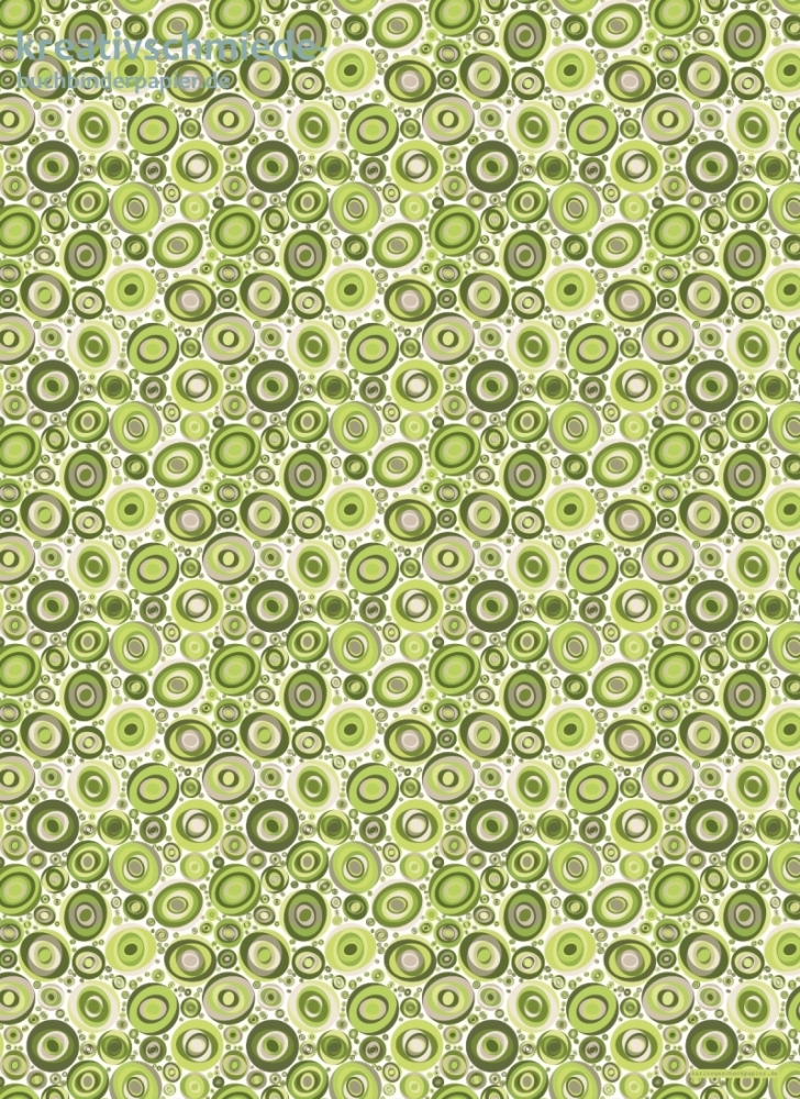 Geschenkpapier Ellipso verde