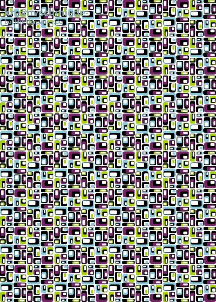 Geschenkpapier Quader, Mediterran