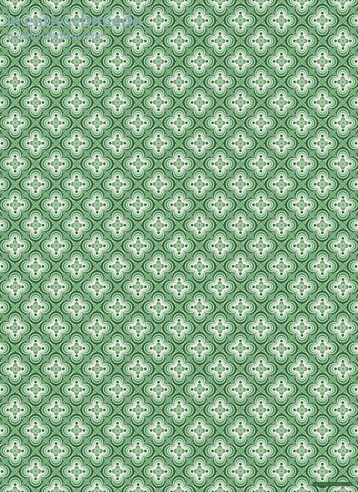 Geschenkpapier Vierpa, Blume grn