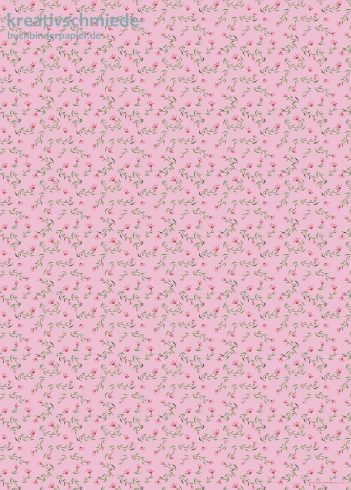 Geschenkpapier Frhlingszauber auf Rosa