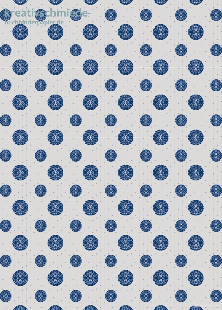 Geschenkpapier Christbaumkugeln, blau