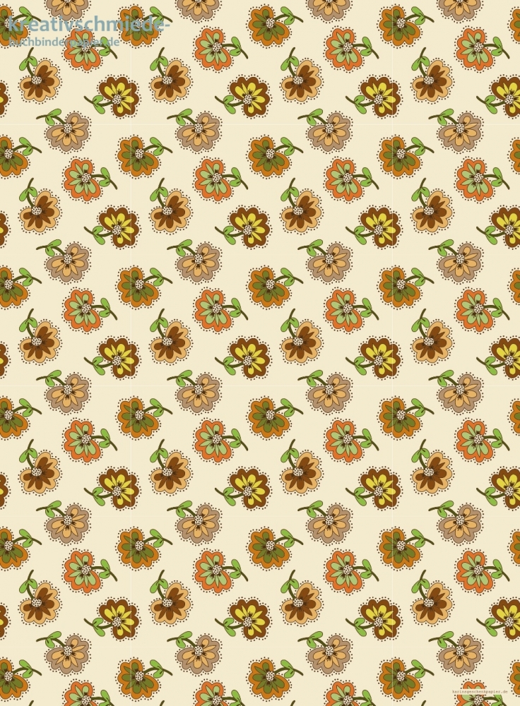 Geschenkpapier Beruhigende Blumen