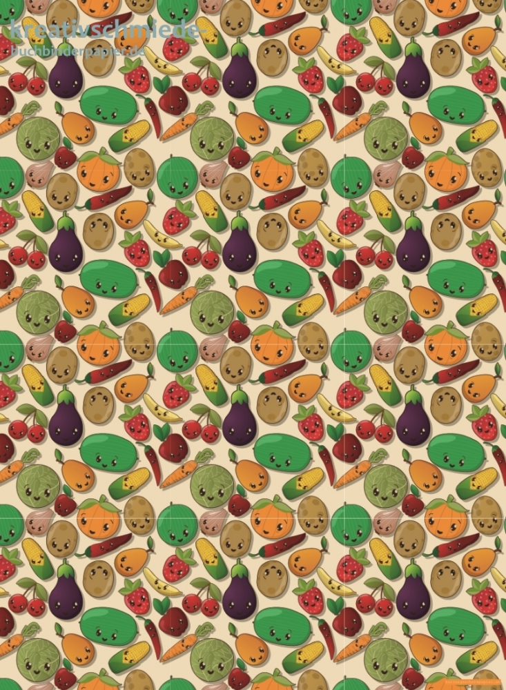 Geschenkpapier Veggies