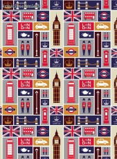 Geschenkpapier London