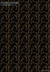 Geschenkpapier Schilf, schwarz (R*)