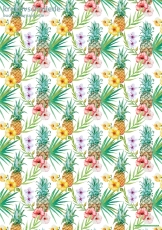 Geschenkpapier Ananas (R*)