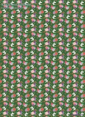 Geschenkpapier Kranich & Blumen