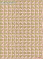 Geschenkpapier Fischmosaik, braun/rosa