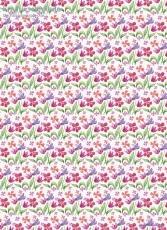 Geschenkpapier Aquarellblumen