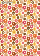 Geschenkpapier Donuts