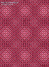 Geschenkpapier Kaleidoskop, Blume Weinrot
