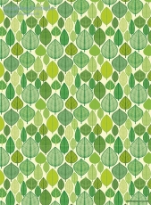 Geschenkpapier Retro-Bltter, grn