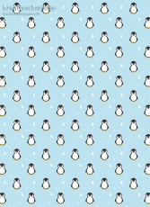 Geschenkpapier Pinguine