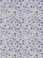 Geschenkpapier Bltenwiese, blau