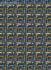 Geschenkpapier Handwerkszeug