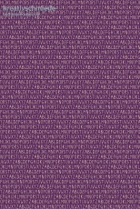 Geschenkpapier Buchstaben auf Lila