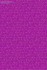 Geschenkpapier Buchstaben auf Pink