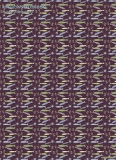 Geschenkpapier Sardinen auf Mauve