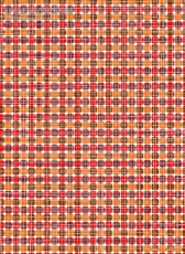 Geschenkpapier Retro-Karos, braun/orange