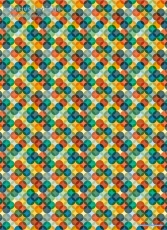Geschenkpapier Retro, Chips
