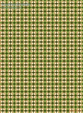 Geschenkpapier Retro-Spots, grn