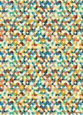 Geschenkpapier Retro-Wellen