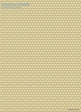 Geschenkpapier Kaleidoskop, beige/braun