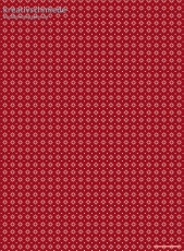 Geschenkpapier SternBlumen-Muster, dunkelrot