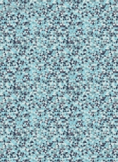 Geschenkpapier Pixel-Mosaik, blau