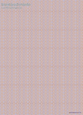 Geschenkpapier Rauten-Mosaik, rotbraun/blaugrau