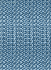 Geschenkpapier Blmchen auf Meerblau