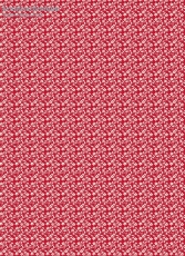 Geschenkpapier Blmchen auf Rot