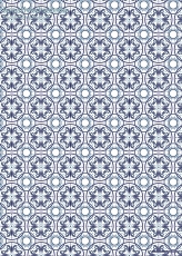 Geschenkpapier Azulejos Dekor
