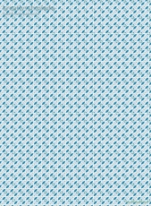 Geschenkpapier Kreisornament, blau/grn