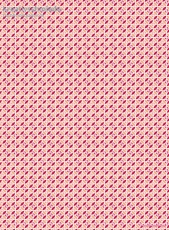 Geschenkpapier Kreisornament, rot/aprikose/pink