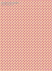 Geschenkpapier Kreisornament, rot/gelb/pink