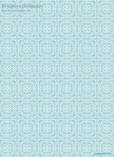 Geschenkpapier Mosaik, Kacheln blau