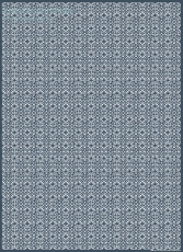 Geschenkpapier Fliesen, Blumen blau/wei