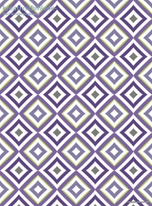Geschenkpapier Diamonds, lila