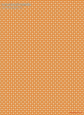 Geschenkpapier Punkte und Kstchen auf Orange