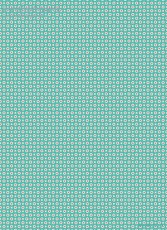 Geschenkpapier Punkte und Kstchen auf Blau